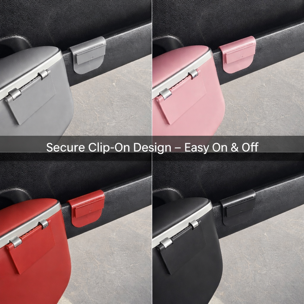 Premium Compact Car Trash Bin – Leakproof & Odor-Sealing