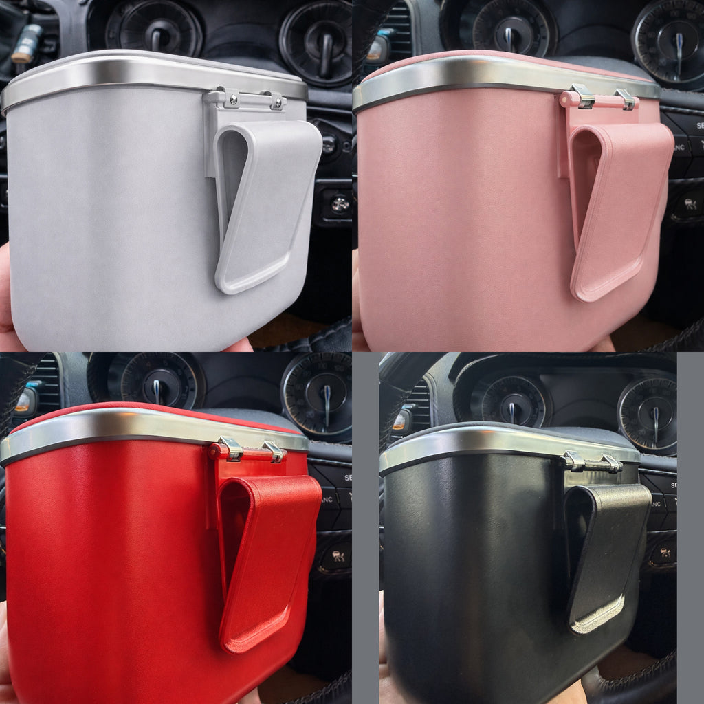 Premium Compact Car Trash Bin – Leakproof & Odor-Sealing