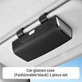 Car Visor Sunglasses Holder – Clip-On Storage Case