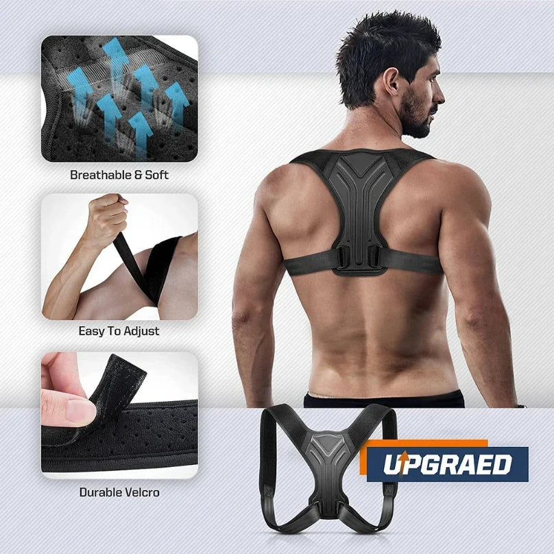 PosturePro– Adjustable Posture Support Brace