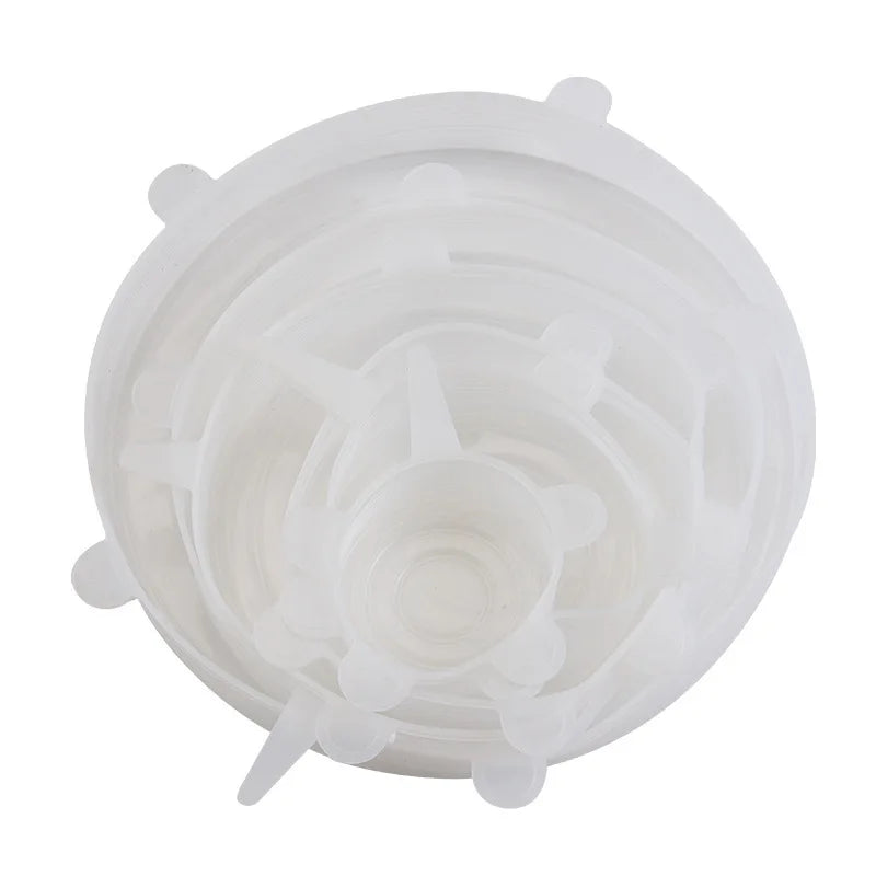 Reusable Silicone Stretch Lids – 12 Pack (Leak-Proof, Food-Safe)
