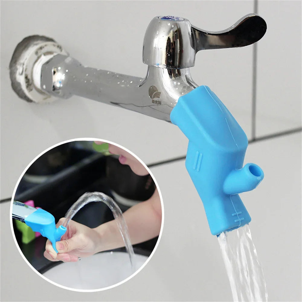 Silicone Faucet Extender for Kids – Easy Hand Washing
