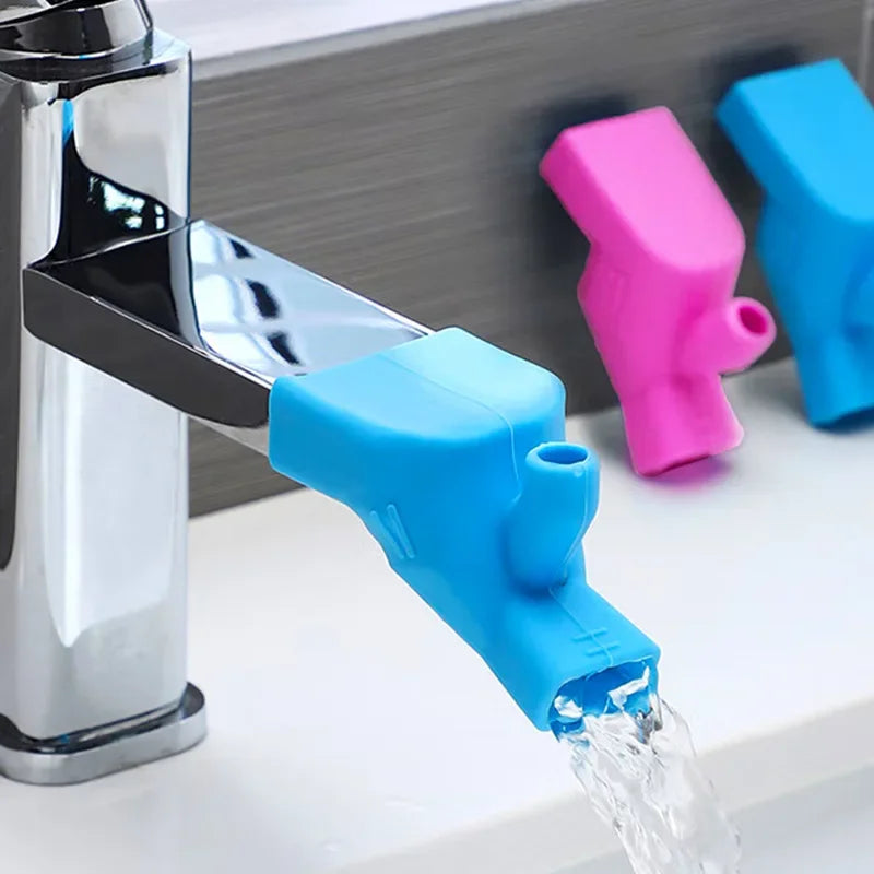Silicone Faucet Extender for Kids – Easy Hand Washing