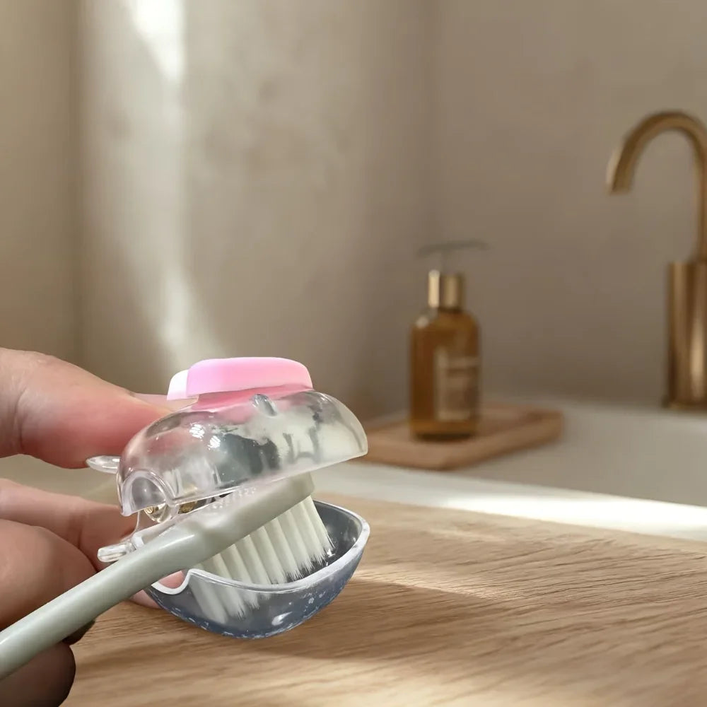 Travel Toothbrush Head Covers (4-Pack)