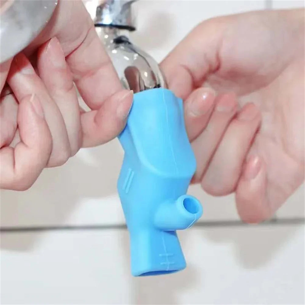 Silicone Faucet Extender for Kids – Easy Hand Washing