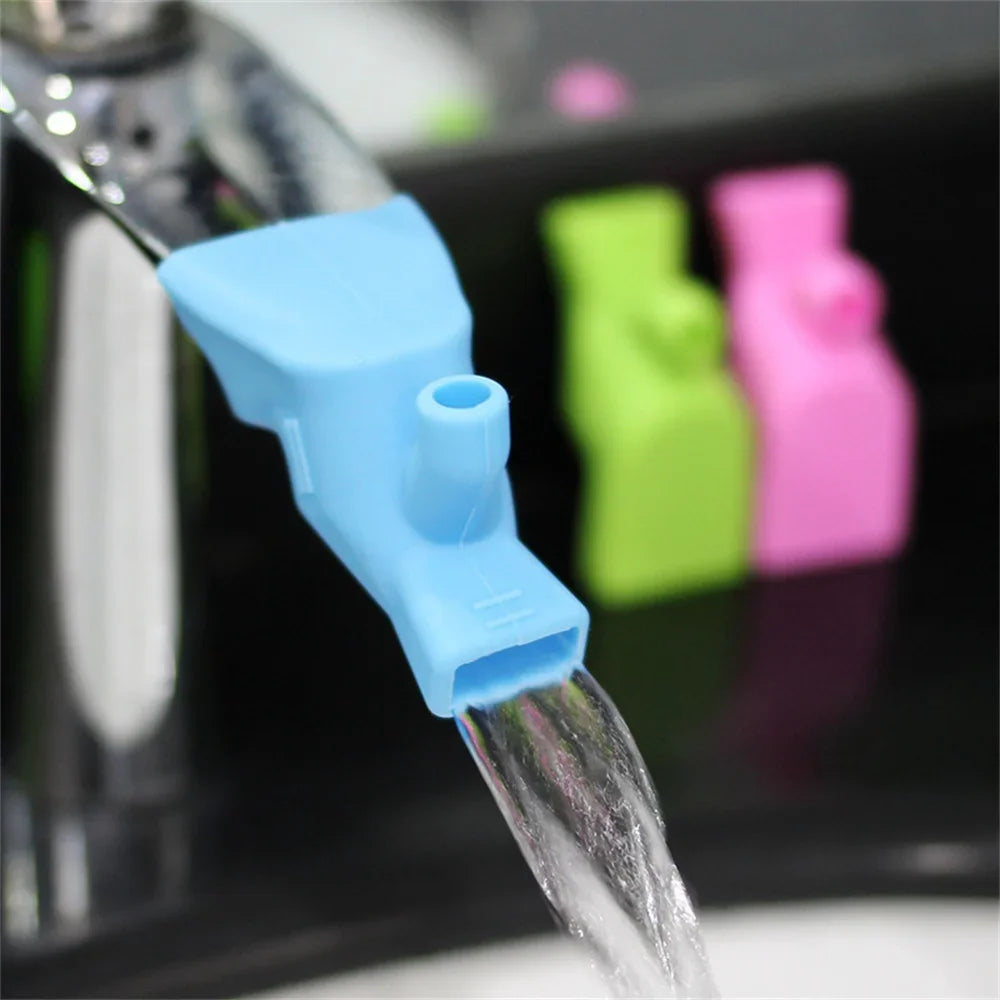 Silicone Faucet Extender for Kids – Easy Hand Washing